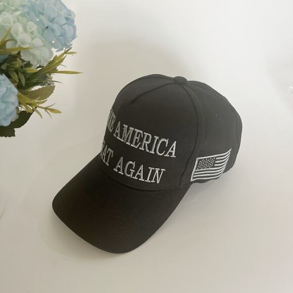 Donald Trump MAGA Hat Embroidered Adjustable Baseball Cap US - Picture 1 of 5